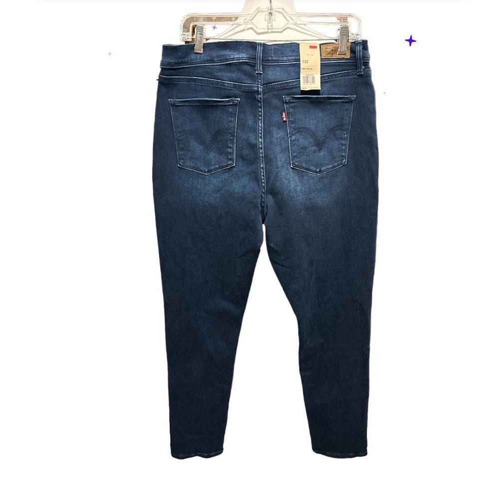 NWT!!! Levi Super Skinny Legging Tummy Slimming Woman’s Jeans 16 - Picture 3 of 11